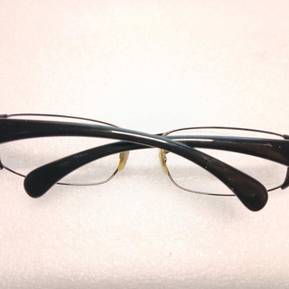 Ray-Ban Black Eyeglass Frames Made in Italy No Lenses VGUC - Picture 6 of 9